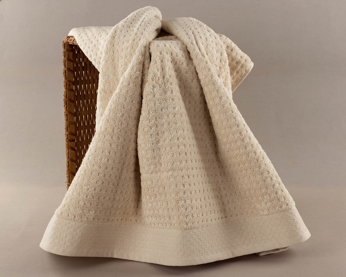 Cotton Waffle-Knit Throw