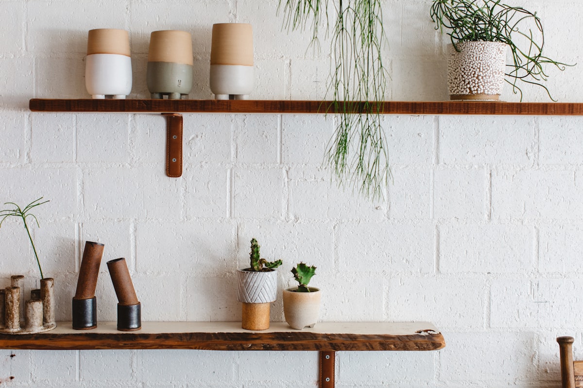 Minimalist Floating Shelf Set