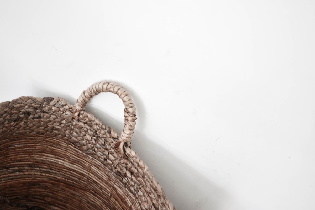 Woven Seagrass Storage Baskets (Set of 3)